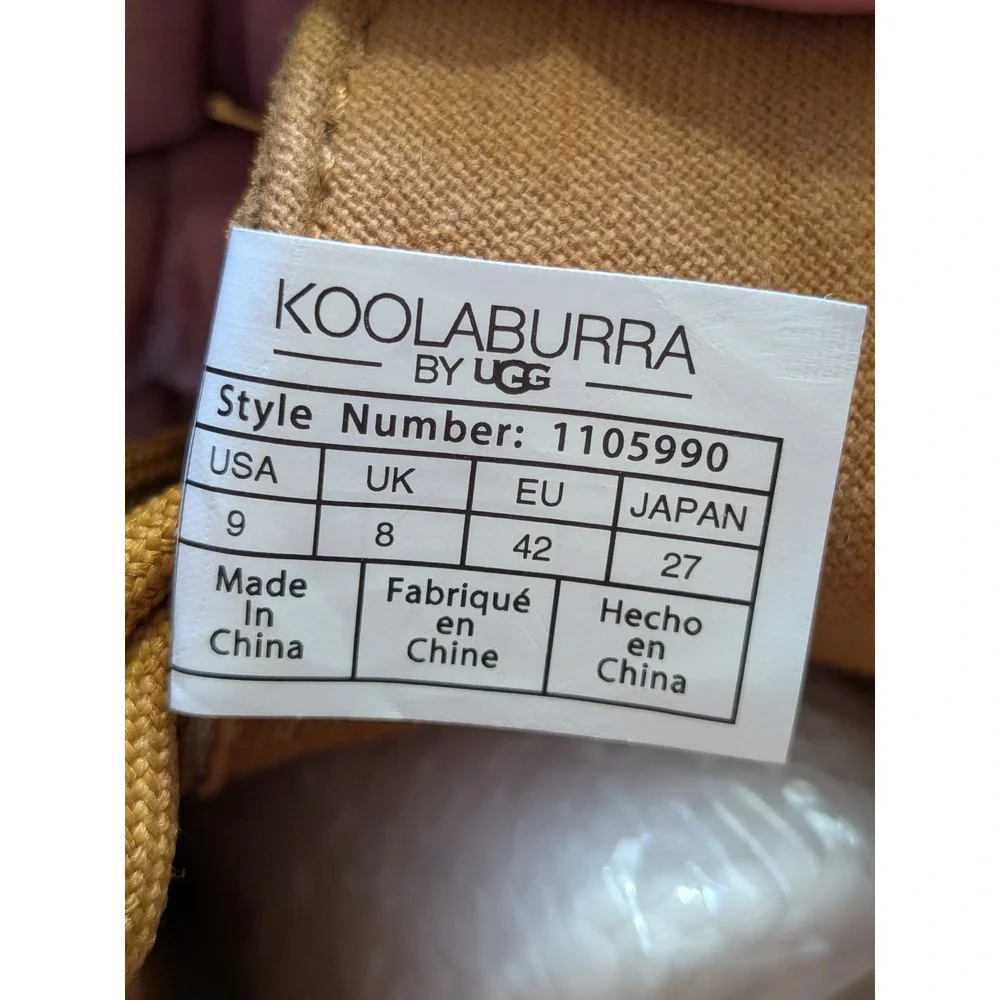 Koolaburra by UGG Men's Graisen Suede Chukka Boots Brown 1105990 Size 9
